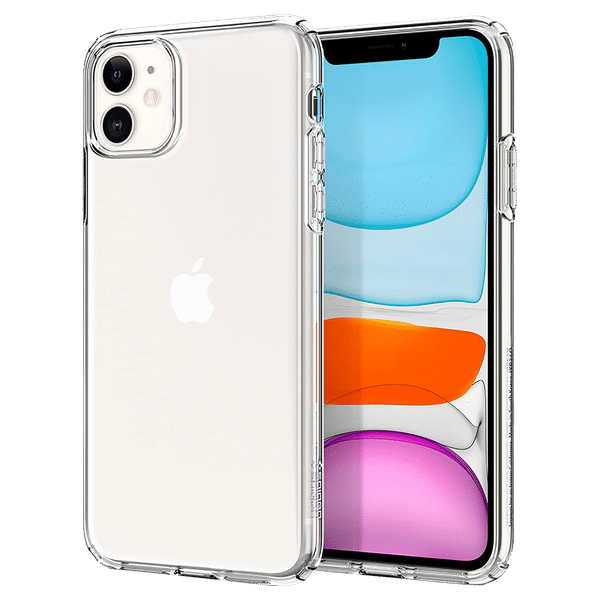 Buy spigen Liquid Crystal Soft TPU Back Cover for Apple iPhone 11